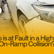 Who is at Fault in a Highway On-Ramp Collision?